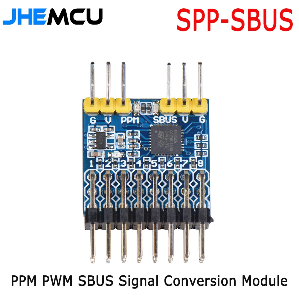 Receiver Sbus 8Ch - JHEMCU โมดูลแปลงสัญญาณเข้ารหัส 8 ช่อง PWM PPM