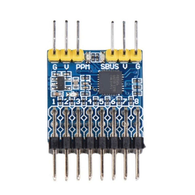 Receiver Sbus 8Ch - AS96-SPP-SBUS 8CH ตัวแปลงสำหรับสัญญาณ PPM PWM SBUS,