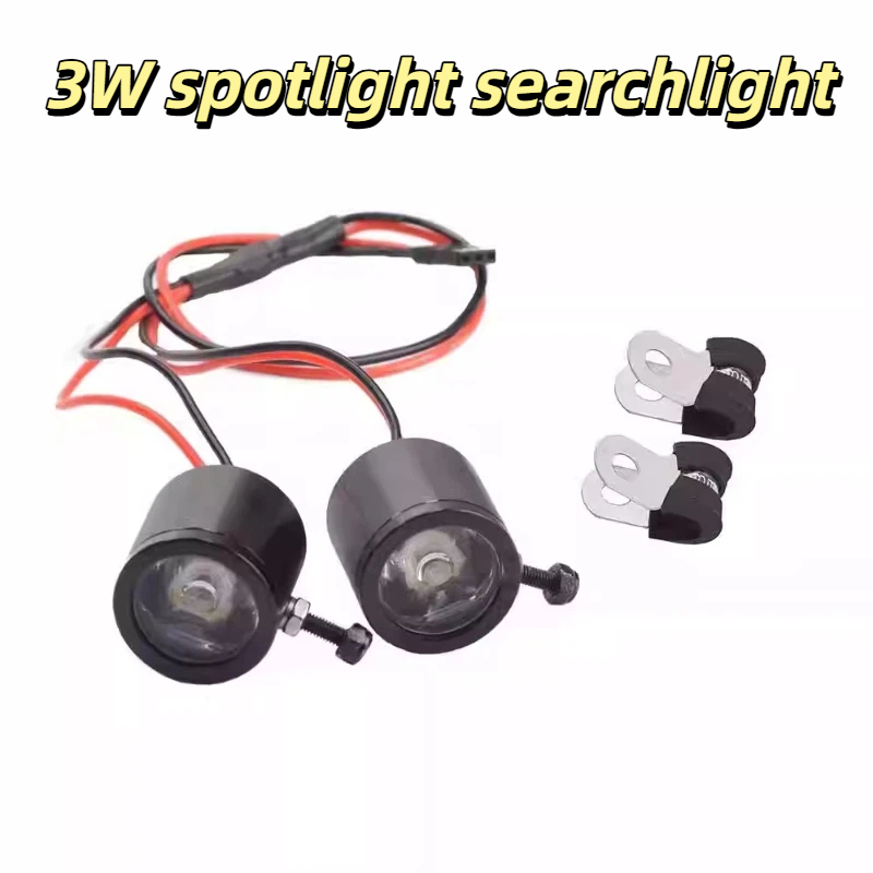 Rc Hobby Grade Truck - ไฟหน้า LED 3W สำหรับรถบังคับวิทยุขนาด 1/5 นิโตรคาร์
