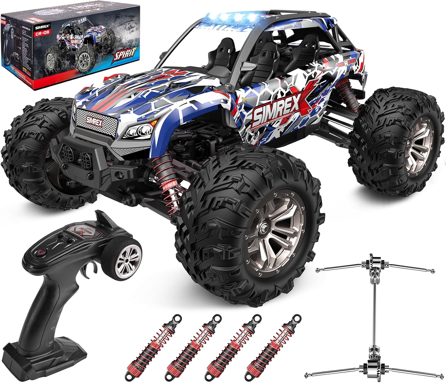 รถบรรทุกมอนสเตอร์บังคับวิทยุขน - Rc Hobby Grade Monster Truck บทวิจารณ์และราคา