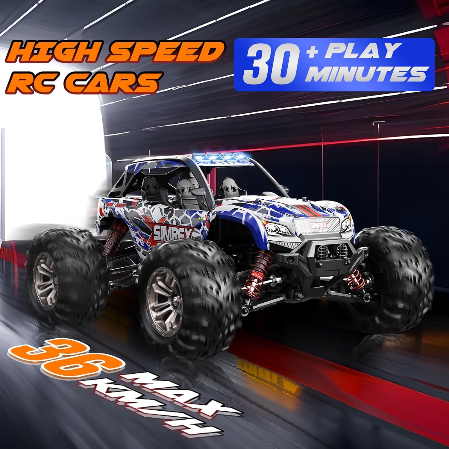 รถบรรทุกมอนสเตอร์บังคับวิทยุขน - Rc Hobby Grade Monster Truck บทวิจารณ์และราคา