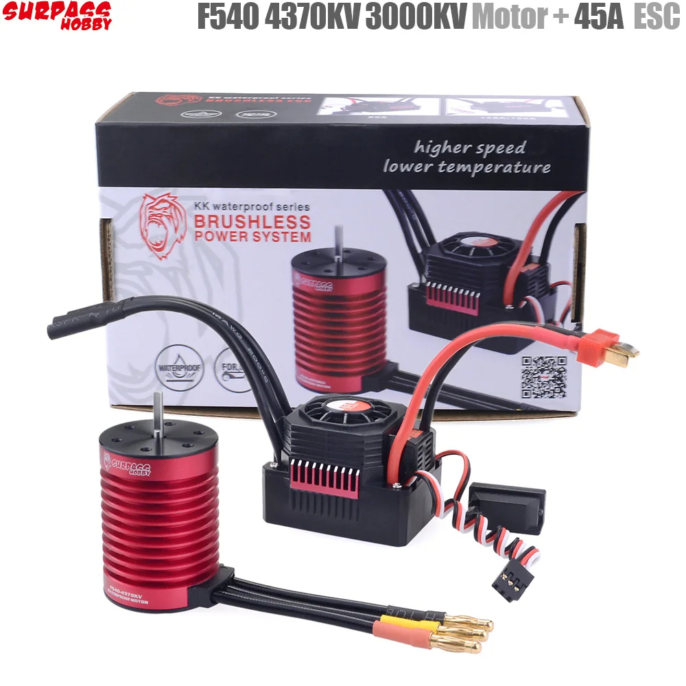 SURPASS HOBBY KK กันน้ํา Combo - Rc Hobby Motor บทวิจารณ์และราคา
