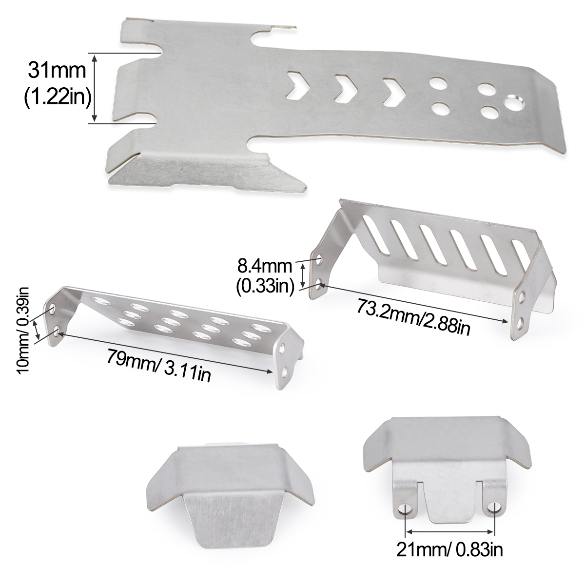 แผ่นกันกระแทกเพลาสแตนเลส สำหรั - Rc Hobby Shops บทวิจารณ์และราคา