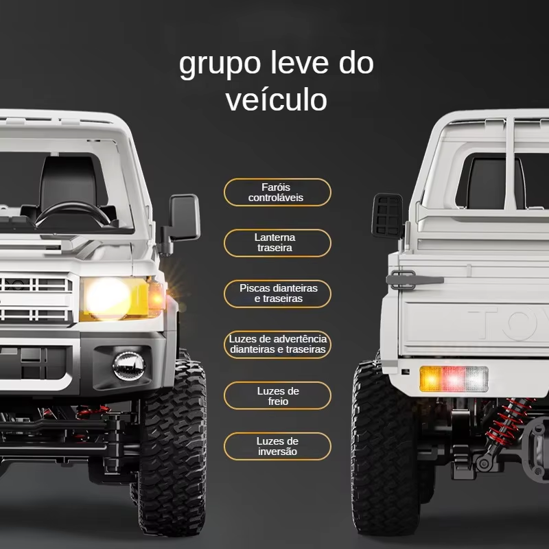 MN82 รถกระบะขับเคลื่อนสี่ล้อสำ - Rc Hobby Grade Truck บทวิจารณ์และราคา