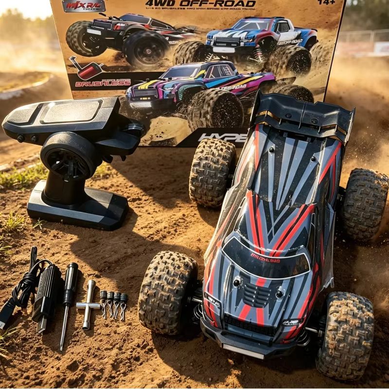 MJX Hyper Go 16210 1/16 สีเทาเ - Rc Hobby Grade Monster Truck บทวิจารณ์และราคา
