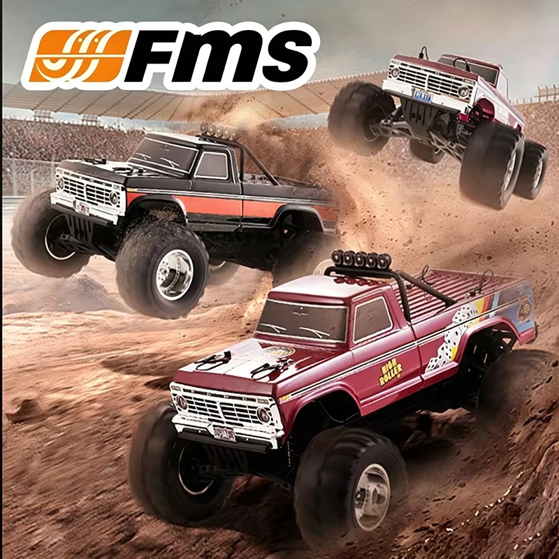 รถบังคับวิทยุมอนสเตอร์ FMS รุ่ - Rc Hobby Grade Monster Truck บทวิจารณ์และราคา