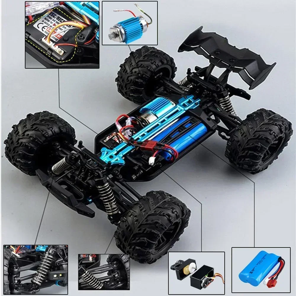 WLtoys 1:16 Scale RC ขนาดใหญ่ร - Rc Hobby Grade Truck บทวิจารณ์และราคา