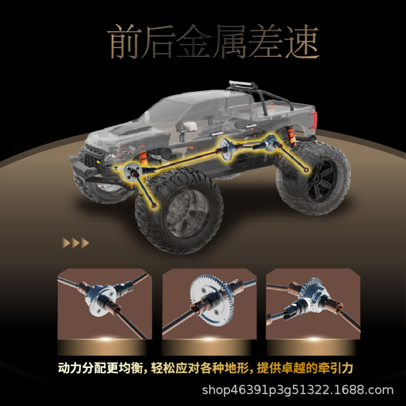 FMS 1/10 รถบรรทุกมอนสเตอร์ RC  - Rc Hobby Grade Monster Truck บทวิจารณ์และราคา