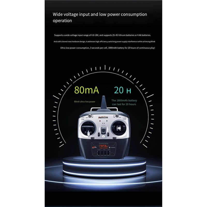 Radiolink T8FB 8CH 2.4Ghz ตัวส - Receiver Sbus 8Ch บทวิจารณ์และราคา