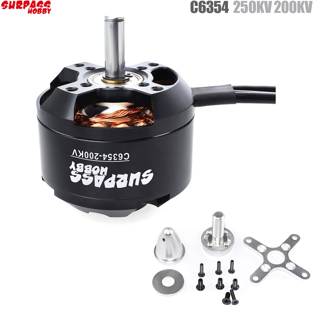 SURPASS HOBBY C6354 6354 250KV - Rc Hobby Motor บทวิจารณ์และราคา