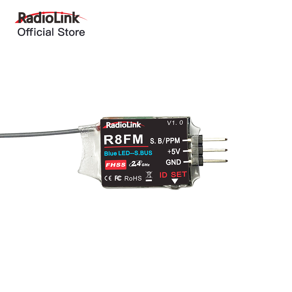 เรดิโอลิงค์ 2.4GHz R8FM 8CH ตั - Receiver Sbus 8Ch บทวิจารณ์และราคา
