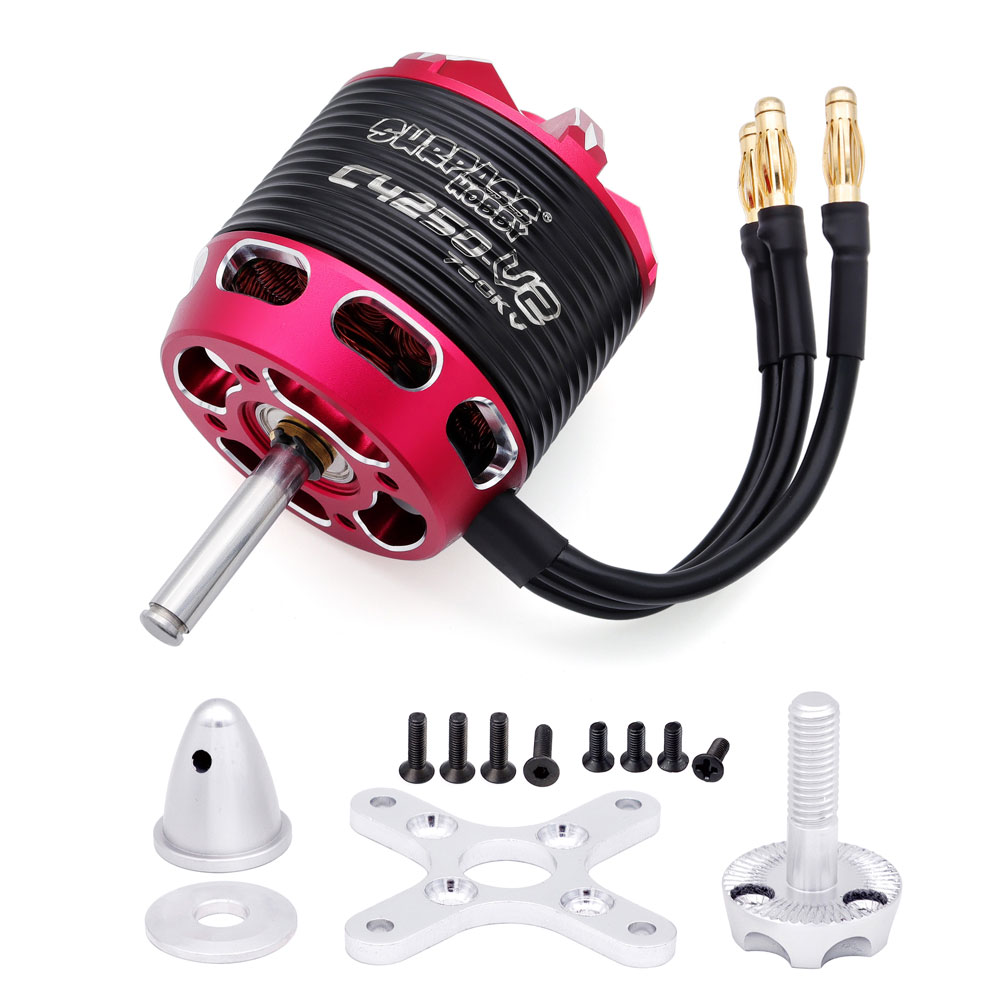 มอเตอร์ไร้แปรงถ่าน SURPASS HOB - Rc Hobby Motor บทวิจารณ์และราคา