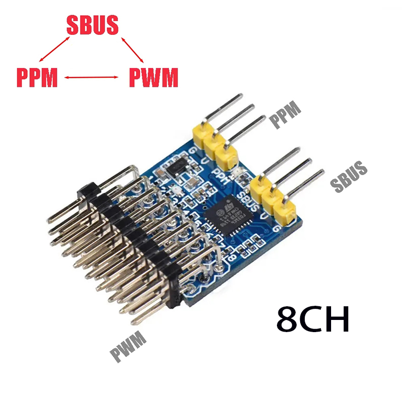 8CH PWM PPM SBUS สัญญาณอะแดปเต - Receiver Sbus 8Ch บทวิจารณ์และราคา